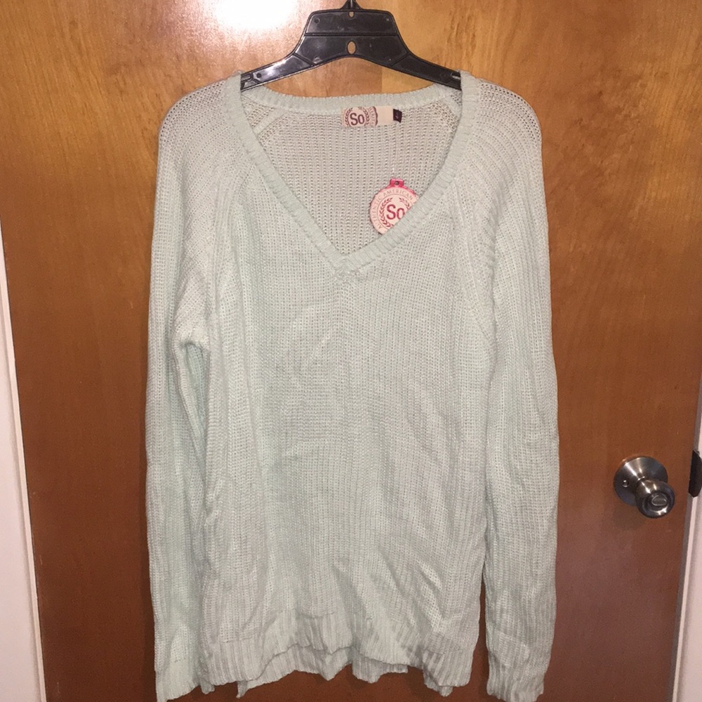 V-neck sweater